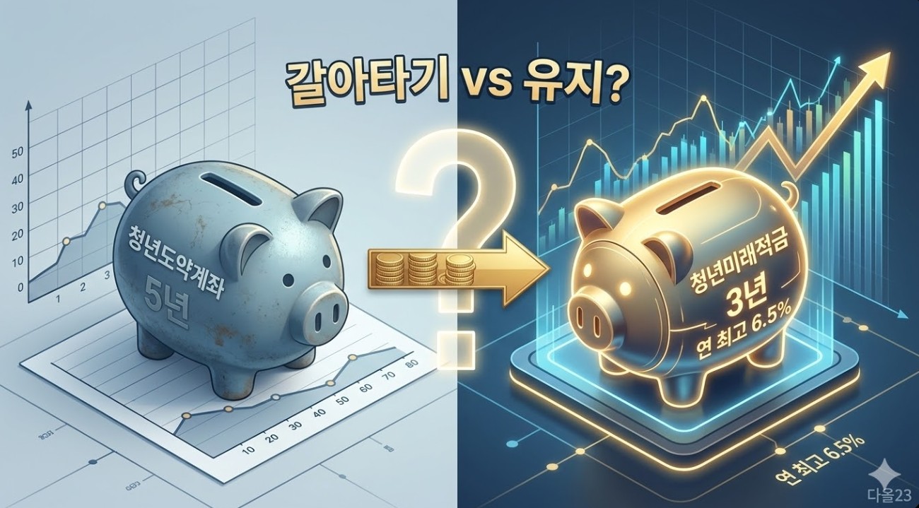 청년미래적금 6월 출시 확정, 청년도약계좌 갈아타기 vs 유지 수익률 완벽 비교 썸네일